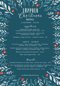 Festive Menu